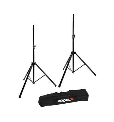 PROEL KIT 2 SOPORTES FRE300BK + BOLSA DE NYLON