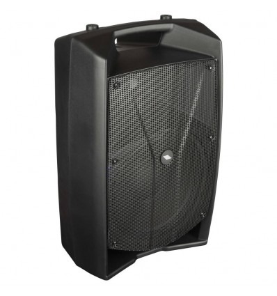 PROEL V12PRO Sistema de altavoces 12" biamplificados de 2 vías potencia de 600W DSP