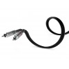 Cable 2 RCA a 2 RCA Stereo 6m negro