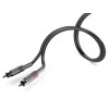 Cable 2 RCA a 2 RCA Stereo 6m negro