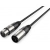 Cable XLR Macho a XLR Hembra 3m negro