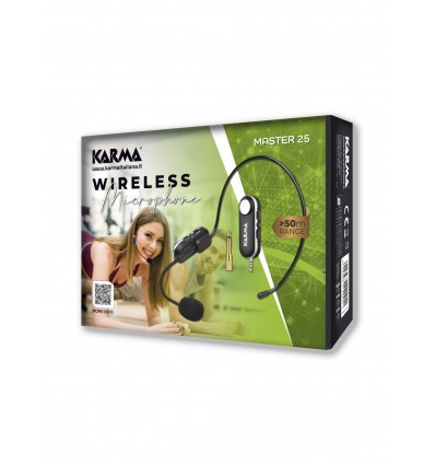 Karma MASTER 25 Micrófono de radio con auriculares