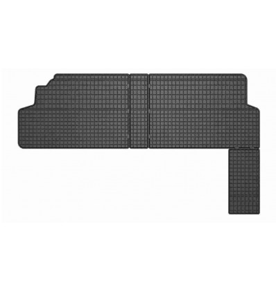 Alfombrillas de goma para Toyota Proace I - van, 2da fila - (2013-2016)