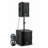 Kit Sonorización Seven SoundVector Subwoofer VECTOR18SUB/DSP con Altavoz VECTOR15