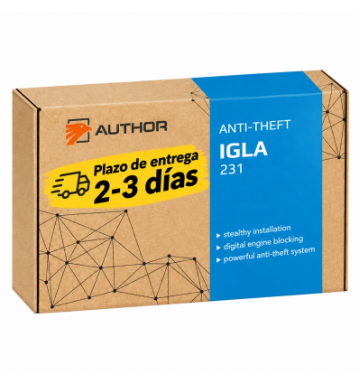 IGLA 231 Inmovilizador Antirrobo Digital para Coche