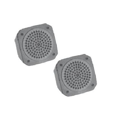 Bafle altavoz  4"   (100mm) con reja plástico -jue