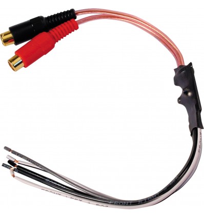 RCA Hembra Adaptador altavoz 2 canales