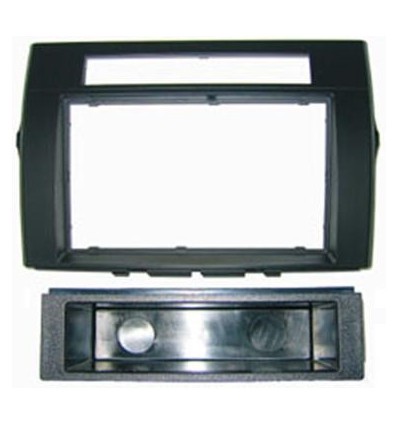 TOYOTA Corolla Verso 05-09 Marco 2DIN Negro con ca