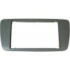 SEAT Ibiza 08-03 Marco DOBLE DIN Gris Claro (Opci