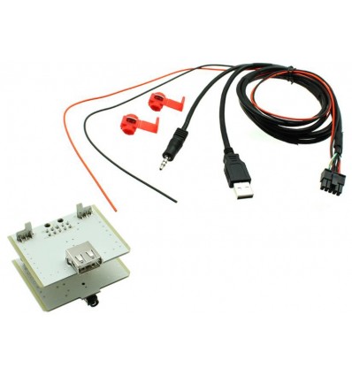 Cable extensión puerto USB-AUX FIAT 500L 12+