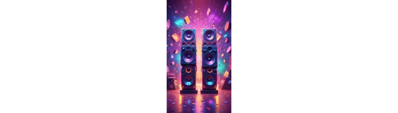 Altavoces e Iluminación para fiestas