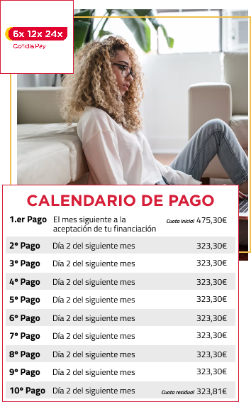 Calendario de pago